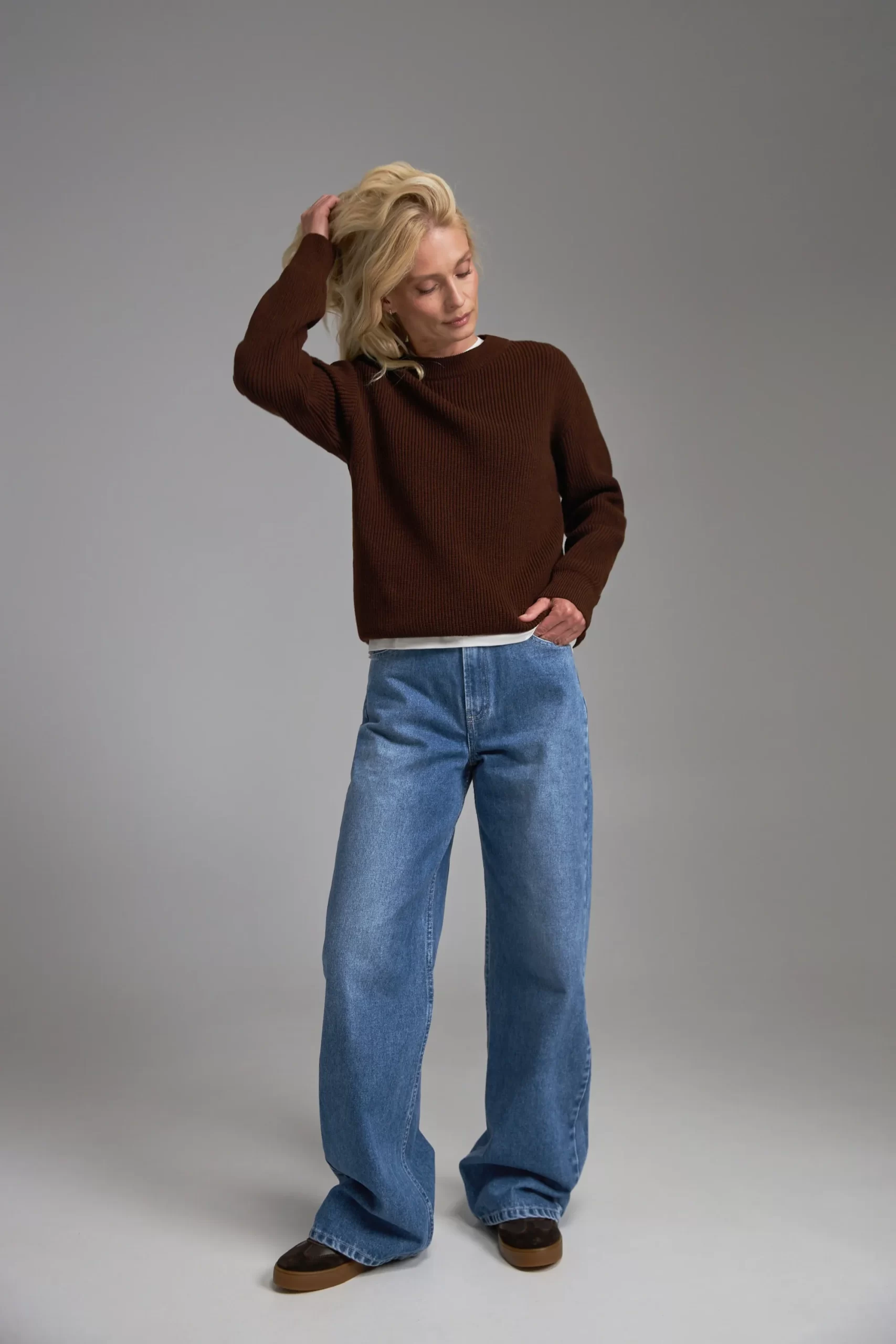 ДЖЕМПЕР В КОЛЬОРАХ/2865